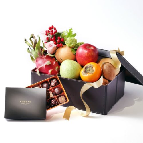 Premium Assorted Fruit & Chocolates Hamper
